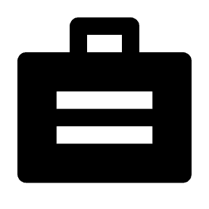 Briefcase Fill Icon from Outlined Fill - Streamline Material Free Set