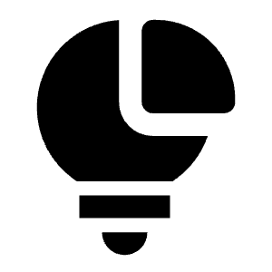 Business Idea Fill Icon from Outlined Fill - Streamline Material Free Set