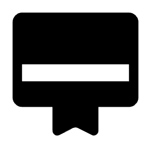 Card Membership Fill Icon from Rounded Fill - Material Symbols Set