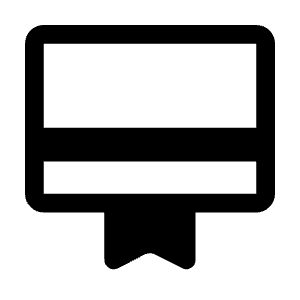 Card Membership Icon from Rounded Line - Material Symbols Set