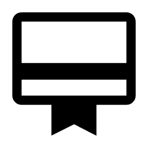 Card Membership Icon from Outlined Line - Material Symbols Set