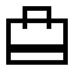 Card Travel Icon from Sharp Line - Material Symbols Set