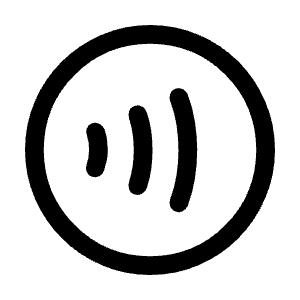 Contactless Icon from Rounded Line - Material Symbols Set