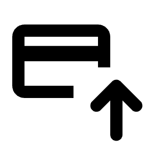 Credit Card Payment Icon from Rounded Line - Streamline Material Free Set