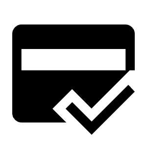 Credit Score Fill Icon from Outlined Fill - Material Symbols Set