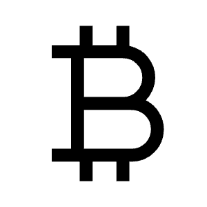 Currency Bitcoin Icon from Sharp Line - Material Symbols Set