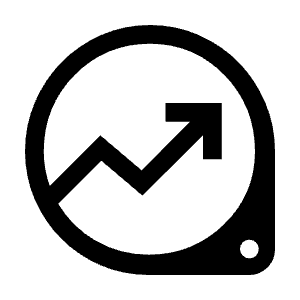 Data Exploration Icon from Outlined Line - Material Symbols Set