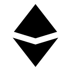 Ethereum Fill Icon from Sharp Fill - Streamline Material Free Set