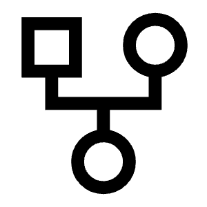 Family History Icon from Outlined Line - Material Symbols Set
