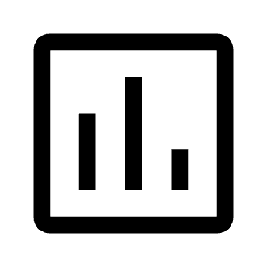 Insert Chart Icon from Outlined Line - Material Symbols Set