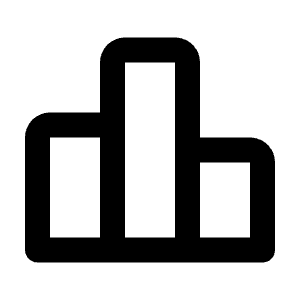 Leaderboard Icon from Rounded Line - Streamline Material Free Set