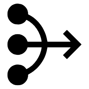 Mediation Icon from Sharp Line - Material Symbols Set