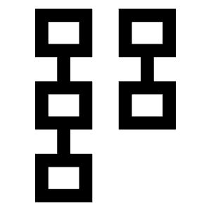 Mitre Icon from Outlined Line - Material Symbols Set
