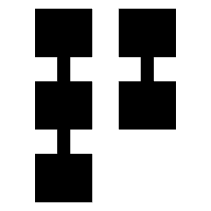 Mitre Fill Icon from Sharp Fill - Material Symbols Set