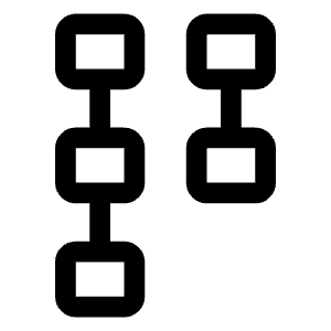 Mitre Icon from Rounded Line - Material Symbols Set