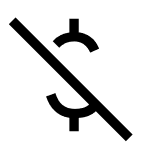 Money Off Fill Icon from Sharp Fill - Material Symbols Set