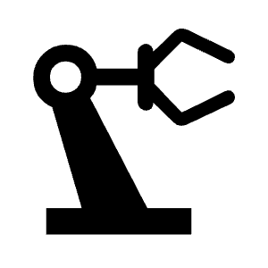 Precision Manufacturing Fill Icon from Outlined Fill - Material Symbols Set