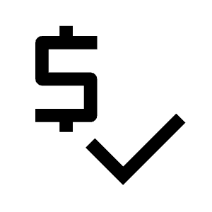 Price Check Fill Icon from Outlined Fill - Material Symbols Set