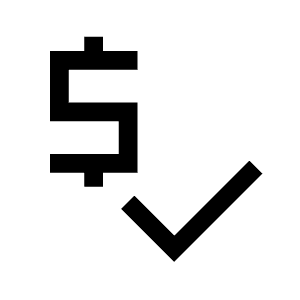 Price Check Fill Icon from Sharp Fill - Material Symbols Set