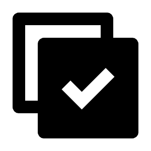 Projects Complete Fill Icon from Outlined Fill - Material Pro Free Set