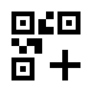 Qr Code 2 Add Fill Icon from Sharp Fill - Material Symbols Set