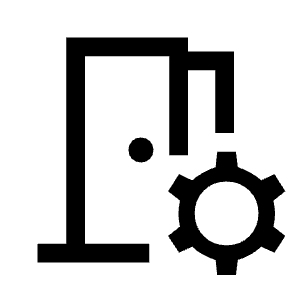 Room Preferences Icon from Outlined Line - Material Symbols Set