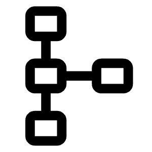 Schema Icon from Rounded Line - Material Symbols Set
