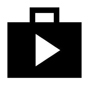 Shop Fill Icon from Sharp Fill - Material Symbols Set