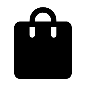 Shopping Bag Fill Icon from Outlined Fill - Material Symbols Set