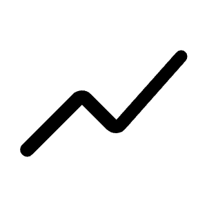 Show Chart Fill Icon from Rounded Fill - Material Symbols Set
