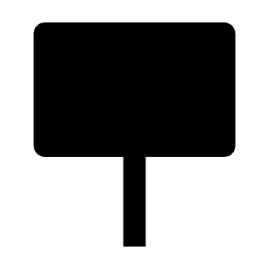 Sign Fill Icon from Outlined Fill - Material Pro Free Set