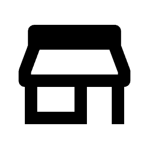 Store Icon from Outlined Line - Material Pro Free Set