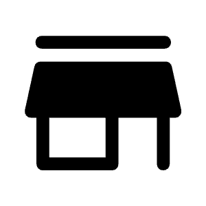 Store Fill Icon from Rounded Fill - Material Symbols Set