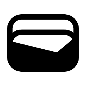 Wallet Fill Icon from Outlined Fill - Material Symbols Set