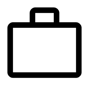 Work Icon from Rounded Line - Material Symbols Set