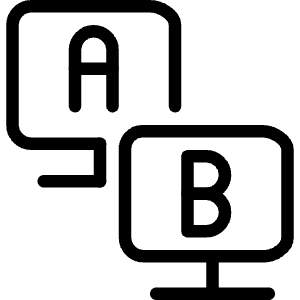 Ab Testing Monitors Icon from Ultimate Light - Free Set