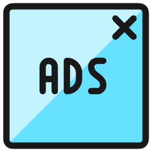 Ads Window Icon from Ultimate Colors - Free Set