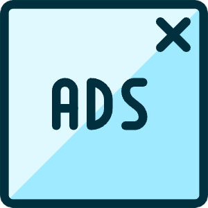 Ads Window Icon from Ultimate Duotone - Free Set