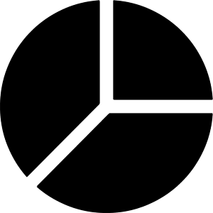Analytics Pie 3 Icon from Ultimate Bold - Free Set