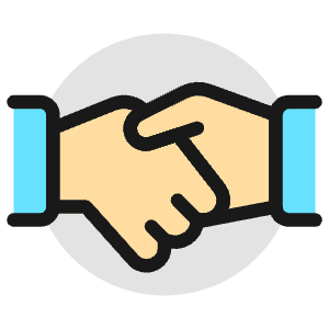 Business Deal Handshake 1 Icon from Ultimate Colors - Free Set