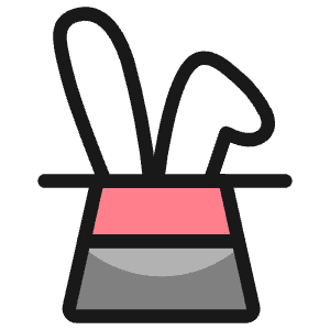 Business Rabbit Hat 1 Icon from Ultimate Colors - Free Set