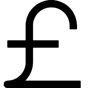 Currency Pound Icon from Nova Solid - Free Set
