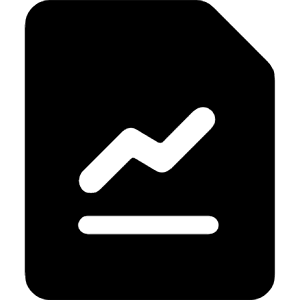 Data File Graph Icon from Ultimate Bold - Free Set