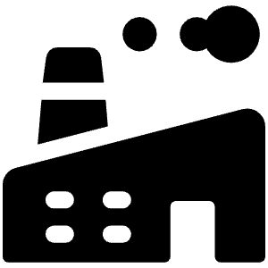 Factory Building 1 Icon from Ultimate Bold - Free Set