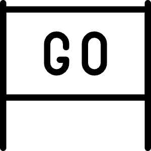 Launch Go Icon from Ultimate Light - Free Set