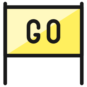 Launch Go Icon from Ultimate Colors - Free Set