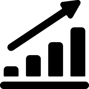 Performance Increase Icon from Ultimate Bold - Free Set