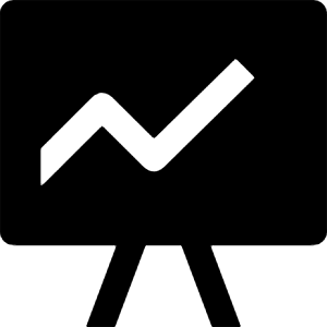 Performance Presentation Graph Icon from Nova Solid - Free Set
