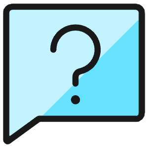 Question Help Message Icon from Ultimate Colors - Free Set