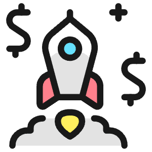 Startup Launch Icon from Ultimate Colors - Free Set
